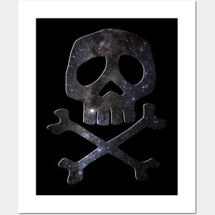 Skull & Crossbones - Space Pirate Posters and Art